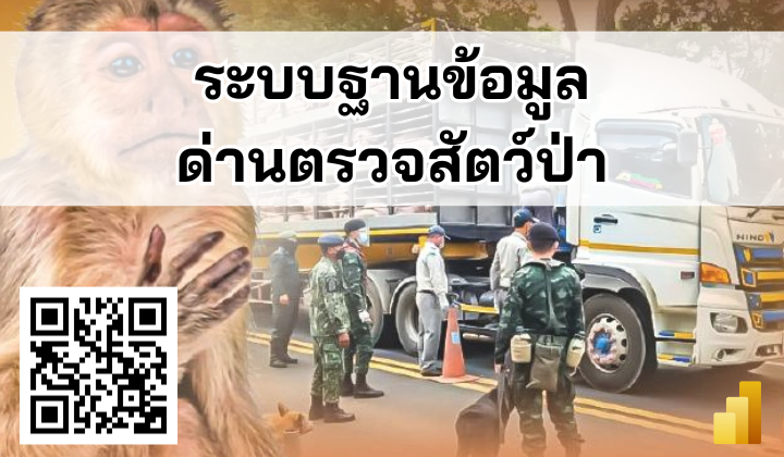 ระบบฐานข้อมูลด่านตรวจสัตวป่า
