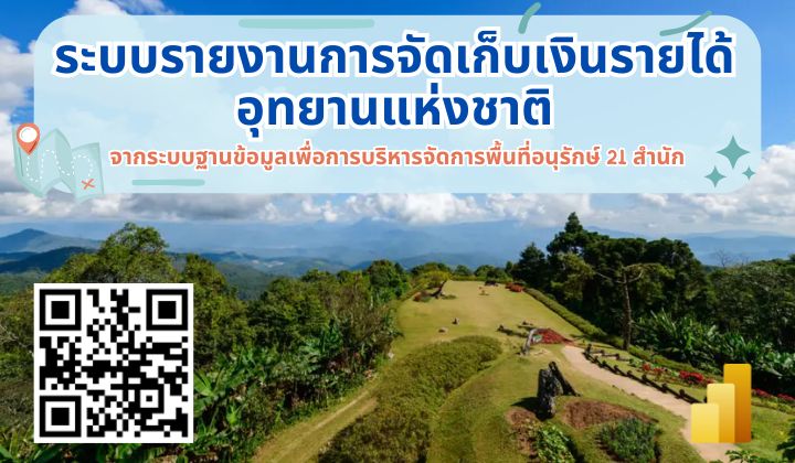 ระบบรายงานการจัดเก็บเงินรายได้อุทยานแห่งชาติ